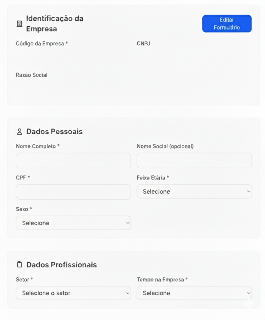 Formulário de Avaliação